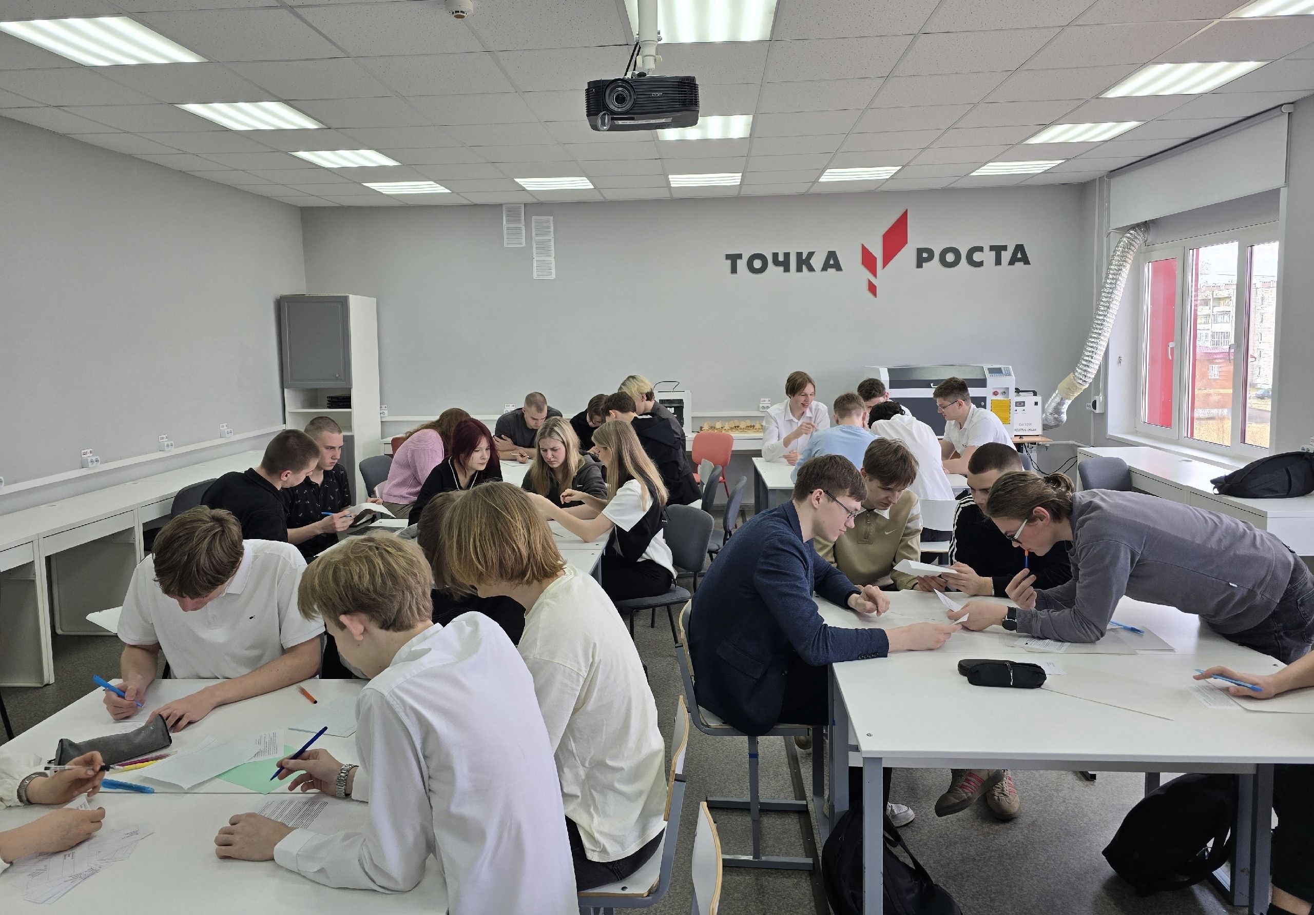 Мастер-класс для школьников области 