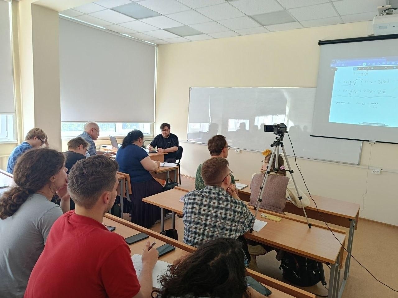Савелий Чежегов проводит занятие
